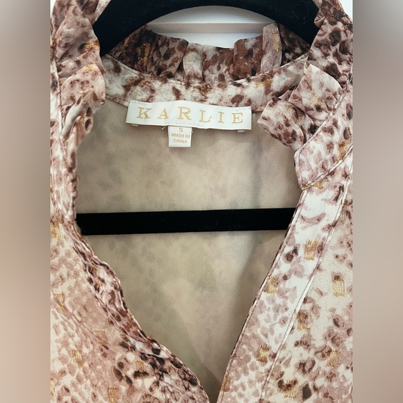 Karlie python print dress - Picture 2 of 4